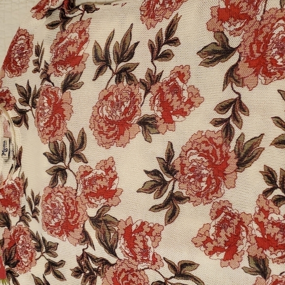 Show Me Your Mumu Floral oversized sweater size XS - Picture 6 of 11